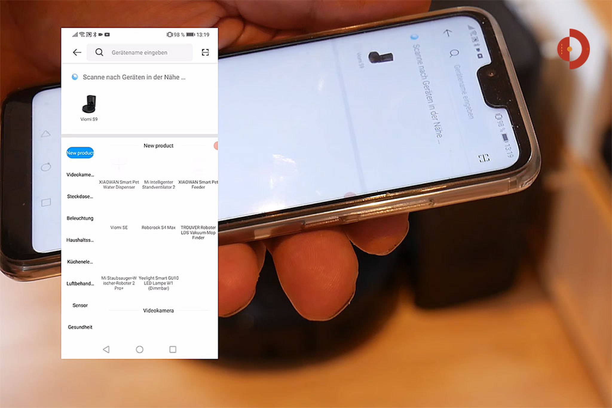 Viomi-S9-Test-App-hinzufuegen - Akku- und Roboter-Staubsauger