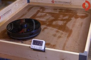 Viomi-S9-Wischroboter-Test-Befeuchtung-3min