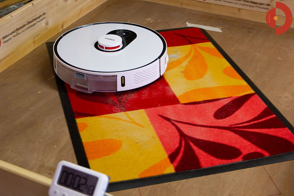 Roidmi-Eve-Plus-Test-Schmutzmatte-saugen