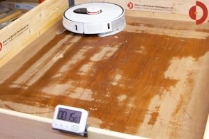 Roidmi-Eve-Plus-Test-nass-Wischen-15min