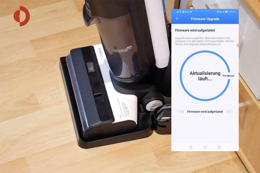 Tineco-Floor-One-S5 Firmware aktuallisieren